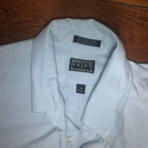 Windsor Sky Blue Collared Shirt